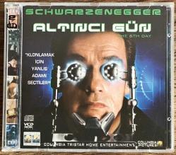 Altıncı Gün - The 6th Day (2000) Orjinal VCD Bilim Kurgu Film ' Arnold Schwarzenegger '
