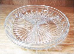 ViNTaGe AVRUPA Üç BöLMeLi KRİSTAL SUNUMLUK...