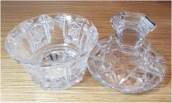 ViNTaGe AVRUPA KRİSTAL KaPaKLı ŞEKERLİK..