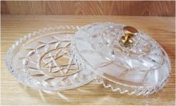 ViNTaGe AVRUPA KRİSTAL HaRiKa BONBONYER.....