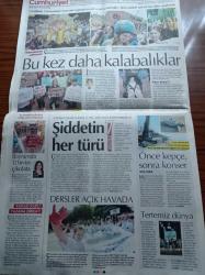 Cumhuriyet Gazetesi - 25 Mayıs 2019 - Fenerbahçe'ye UEFA'dan Kötü Haber - Uçan Süpürge Ödülleri Duayen Kadınların Oldu - Yönetmen Ve Senarist Yavuz Özkan Son Yolculuğuna Uğurlandı - YSK'nin Gerekçesi Çiğnendi - Sandık Tezgahı - CHP Lideri Kemal Kılıçdaroğlu YSK Kendini Yok Saymıştır - Ekrem İmamoğlu'na Sevgi Seli - Recep Tayyip Erdoğan İstanbul Seçimi İçin Camide Hırsızlık Dedi - Mansur Yavaş Yolsuzluk Dosyasını Açıyor - Osman Şanal'a 11 Yıl Ceza
