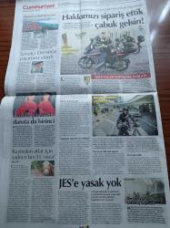 Cumhuriyet Gazetesi - 19 Nisan 2021 - Fenerbahçe Avrupa 3.sü - Sanatçı Erol Demiröz Yaşamını Yitirdi -  Aleviliği Tanıtsın Diye Yurtdışına Gönderilenlerden 20'si Dönmedi - Amiraller Bildirisi Mertçe Yazılmış - Diyanet Pasaportlu 15 Yaşındaki Dede - Savaş Çıksa Dolar Yok - Yunanistan Ve İsrail Rekor Savunma Anlaşması - GATA Meczunu'ndan Ölüm Tehdidi