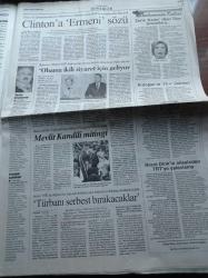 Cumhuriyet Gazetesi - 9 Mart 2009 - Ulusal Atlet Alemitu Bekele Degfa Türkiye Rekoru Kırarak Avrupa Şampiyonu Oldu - Kadir Has Stadının Açılışını Fenerbahçe Yaptı - Yargıtay Onursal Başsavcısı Sabih Kanadoğlu Mustafa Balbay'ın Tutuklanma Sürecini Eleştirdi - Mustafa Balbay Yalnız Değil - Barack Obama'nın Türkiye Ziyareti