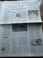 Cumhuriyet Gazetesi - 9 Mart 2009 - Ulusal Atlet Alemitu Bekele Degfa Türkiye Rekoru Kırarak Avrupa Şampiyonu Oldu - Kadir Has Stadının Açılışını Fenerbahçe Yaptı - Yargıtay Onursal Başsavcısı Sabih Kanadoğlu Mustafa Balbay'ın Tutuklanma Sürecini Eleştirdi - Mustafa Balbay Yalnız Değil - Barack Obama'nın Türkiye Ziyareti