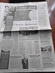 Cumhuriyet Gazetesi - 22 Mayıs 2010 - Şampiyon Bursaspor'un Evi - Maden kazası Recep Tayyip Erdoğan'a Göre Kader Diyanet İşleri Başkanı Ali Bardakoğlu'na Göre Değil - CHP Yeni Sayfa Açıyor - Ecevitler CHP'de - Yapay Hücre Üretildi - Erhan Göksel Öldü