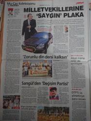 Milliyet Gazetesi, 24 Ağustos 2009, Beşir Atalay, Belediye Okul Yıktı, Kemer Okulları, Saddam Konutları, Atina Çaresiz Yardım Bekliyor, 3.Köprü, Fuat Saka, Volkan Konak,Usain Bolt, Rıdvan Dilmen, Fenerbahçe, Sercan Yıldırım, Emre Belözoğlu, Elano, Galatasaray, Trabzonspor, Gaziantepspor 1 Ankaraspor 1, Atletizm, Barrichello, Samsunspor, Sarıgül'den Değşim Partisi