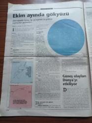 Cumhuriyet Bilim Teknik Gazetesi - 3 Ekim 1998 - Sayı 602 - Rüzgarın Yükselişi - Tehlikedeki Bir Tür Su Samuru - Yeraltında Gizli Bir Şey Kalmıyor - 1998 Küresel Kayıtlardaki En Sıcak Yaz Mı - Anadolu'nun En Eski Sur Duvarı - Ekim Ayında Gökyüzü