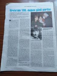 Cumhuriyet Bilim Teknik Gazetesi - 22 Şubat 1997 - Sayı 518 -  Titanyumun Üstünlüğü Tartışılmaz - 2. Ulusal Toksikoloji Kongresi - Türkçe İnternet Dergisi - Jurassic   Park Korku Romanı Değildir - Felsefe Mühendisliği Ve Türkiye'de Felsefe -Grete'nin 100. Doğum Günü Partisi - Ay Nasıl Oluştu - Nasrettin Hoca Ve Sin'in Kasesi - Bilim Şenliği