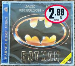 Efemera - Batman (1989) Orjinal VCD Film ' Jack Nicholson - Michael Keaton ' AMBALAJINDA/KULLANILMAMIŞ - kitantik - kitaLog