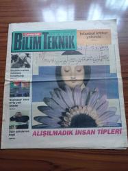 Cumhuriyet Bilim Teknik Gazetesi - 1 Ekim 1994 - Sayı 393 -  İstanbul İntihar Yolunda -- Gazete Yönetimleri Ve Bilim Gazeteciliği - İşte Güneş'ten İlk Fotoğraf - Pak Maya Bilimsel Konferanslar Dizisi -11. Ulusal Patoloji Kongresi- Sıcaklık Nemin Öldürücü Bunaltıcılığı- Bilgisayar Shov 94'te Yeni Ürünler - Öğle Uykularına Övgü
