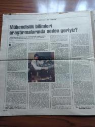 Cumhuriyet Bilim Teknik Gazetesi - 1 Ekim 1994 - Sayı 393 -  İstanbul İntihar Yolunda -- Gazete Yönetimleri Ve Bilim Gazeteciliği - İşte Güneş'ten İlk Fotoğraf - Pak Maya Bilimsel Konferanslar Dizisi -11. Ulusal Patoloji Kongresi- Sıcaklık Nemin Öldürücü Bunaltıcılığı- Bilgisayar Shov 94'te Yeni Ürünler - Öğle Uykularına Övgü