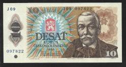 ** ÇEKOSLAVAKYA ( 10 * KORUN ) 1986 - ÇİL
