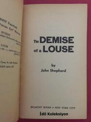 The Demise of a Louse - John Shepherd - Belmont Books (Bir Bitin Ölümü) İngilizce Roman