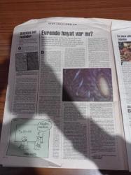 Cumhuriyet Bilim Teknik Gazetesi - 17 Ağustos 1996- Sayı 491 - Uzaydan Net Resimler - En İnce Tabaka Altın - Sivrisinek Yağmurda Uçabilir Mi - Gene Farenin İşi Hantavirüs  Hastalığı -Konuşan Beyin İnsan Yoksa Özel Bir Yaratık Değil Mi - Evrende Hayat Var Mı - Hale Bopp 1997'nin Büyük Kuyrukluyıldızı- Şiddetin Kaynağı Ne - Maymunlarda Yamyamlık Ve Aile Hayatı