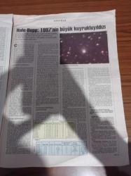 Cumhuriyet Bilim Teknik Gazetesi - 17 Ağustos 1996- Sayı 491 - Uzaydan Net Resimler - En İnce Tabaka Altın - Sivrisinek Yağmurda Uçabilir Mi - Gene Farenin İşi Hantavirüs  Hastalığı -Konuşan Beyin İnsan Yoksa Özel Bir Yaratık Değil Mi - Evrende Hayat Var Mı - Hale Bopp 1997'nin Büyük Kuyrukluyıldızı- Şiddetin Kaynağı Ne - Maymunlarda Yamyamlık Ve Aile Hayatı