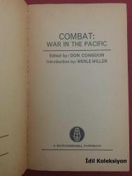 Combat : War In The Pacific - Don Congdon - Mayflower Paperback (Savaş: Pasifik'te Savaş) İngilizce Roman