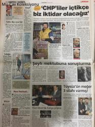 Milliyet Gazetesi, 16 Kasım 2005, Erdoğan'dan Kopenhag'da Türban Açıklamaları, Olaylar Yüksekova'ya Sıçradı: 3 Ölü, Arpalı Öldü İddianame Hazır, Tüp Bebekte SSK Müjdesi, Kuhn Kendinden Emin, Sahayı Islatalım, Fatih Terim, Souness Yine Devrede, Türk Dostu Appiah!, Hasan Şaş Üzdü, Halilhodziç Umutlu, Alex'te Sorun Yok, Terim'in Seçimi, Yalçınkaya Balyoz Gibi, Halterde Ağır Fatura Çıktı