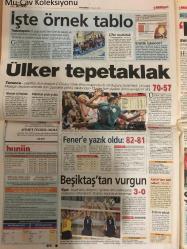 Milliyet Gazetesi, 10 Kasım 2005, Özlemle Anıyoruz, Konaktaki Mucize, Yılmaz'ın Zor Günü, Şemdinli'de Yüksek Gerilim, AB Türkiye'ye Hızlanın Dedi, El Kaide Ürdün'de Üç Otel Vurdu, Kabus Souness!, Milliler'e Acı Sürpriz, Volkan Sahada Konuşacak, Nihat'ın Fiyatı 2.5 Milyon Euro, Kartal'a Seba Lazım, Ülker Tepetaklak, Mustafa Kemal'in Resmi Uğruna Göz Hapsine Alındı