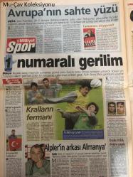 Milliyet Gazetesi, 9 Kasım 2005, AKP'nin Çorum Saadet Zinciri, NBA'in Yeni Kralı Memo, Oğul Ofer'le 33.Katta Sohbet, 50 Yıl Sonra Cezayir Yasası, Anelka Banko!, Zafer Biryol'un Forma Hevesi, Canlı Yayında İstifa, Fatih Terim, Rıdvan Dilmen, Trabzonspor, Abel Xavier, Cim-Bom'da Yopun Tempo