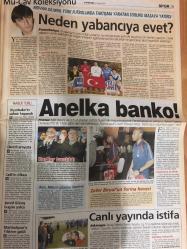 Milliyet Gazetesi, 9 Kasım 2005, AKP'nin Çorum Saadet Zinciri, NBA'in Yeni Kralı Memo, Oğul Ofer'le 33.Katta Sohbet, 50 Yıl Sonra Cezayir Yasası, Anelka Banko!, Zafer Biryol'un Forma Hevesi, Canlı Yayında İstifa, Fatih Terim, Rıdvan Dilmen, Trabzonspor, Abel Xavier, Cim-Bom'da Yopun Tempo