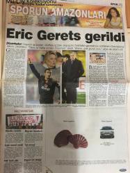Milliyet Gazetesi, 5 Kasım 2005, Ankara'dan Talat'a Bayram Protestosu, Demirören'e Del Bosque Baskını, Paris Yanıyor, Muhammed Ali, AB Raporunda Azınlık Rötuşü, Madonna, Eric Gerets Gerildi, Galatasaray, Tigana'ya Jet Yanıt, Trabzonspor, Almanya Mangası, Fatih Terim, Kelebek Gibi Uçamıyor, Nostaljik Bayram Hediyesi: Phil Collins, Shakira