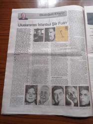 Cumhuriyet Kitap Gazetesi - 15 Mayıs 2008 - Sayı 952 - Mert Başat Gökyüzünden Başka Sınır Yok - Tekin Sönmez İnsan Yazın Roman - Afşar Timuçin'nin İnsanın Felsefesi Bilimsel Ve Sanatsal Gelişimini Ele Aldığı Düşünce Tarihini Öner Yağcı Yazdı - Rus Şair Feliks Çuyev SSCB'in İkinci Adamı Molotov'u Konuşturuyor Kitabında - Cuma Boynukara