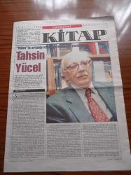Cumhuriyet Kitap Gazetesi - 16 Mayıs 2002 - Sayı 639 - Yalan'la Ortalığı Kasıp Kavuran Bir Yazar Tahsin Yücel Fotoğrafı - Timuçin Özyürekli Orhan Kemal'i Hatırlatıyor Bizlere - Gülten Kazgan'ın Tanzimat'tan 21. Yüzyıla Türkiye Ekonomisi - Tarık Dursun - Faik Baysal Erdal Öz'ün Cam Kırıklarını Değerlendirdi
