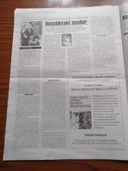 Cumhuriyet Kitap Gazetesi - 16 Mayıs 2002 - Sayı 639 - Yalan'la Ortalığı Kasıp Kavuran Bir Yazar Tahsin Yücel Fotoğrafı - Timuçin Özyürekli Orhan Kemal'i Hatırlatıyor Bizlere - Gülten Kazgan'ın Tanzimat'tan 21. Yüzyıla Türkiye Ekonomisi - Tarık Dursun - Faik Baysal Erdal Öz'ün Cam Kırıklarını Değerlendirdi