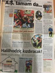 Milliyet Gazetesi, 3 Kasım 2005, Belçika'dan İkiyüzlü Tavır, Tüm Mesajlar Çocuklar İçin, Kartal Uefa Sınavında, New York'u Isıtacaklar, Uludağ'da Oteller Yüzde 100 Doldu, Fenerbahçe, Fatura Federasyona Çıktı, Uefa'da Zorlu Gece, İlhan Evini Özledi, Kaprisli Ailton, Süreyya Ayhan, Ertan Hatipoğlu