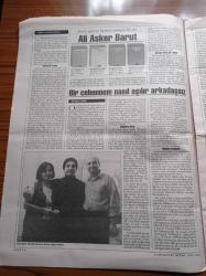 Cumhuriyet Kitap Gazetesi - 15 Mart 2001 - Sayı 578 - Kendini Söyleme Biçimini Yaratmış Bir Şair Ali Asker Barut - Edebiyat Kubizm - Fethi Naci Eleştiri Günlüğü'nde Bu Hafta Ant Dergisi Anılarına Devam Ediyor - M. Salih Polat Theodor Gaster'in Thespis'ini Değerlendirdib- Oğuz Adanır - Cemal Süreya - Ahmet Muhip Dranas - Mina Urgan