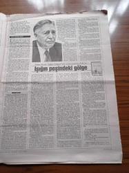 Cumhuriyet Kitap Gazetesi - 15 Mart 2001 - Sayı 578 - Kendini Söyleme Biçimini Yaratmış Bir Şair Ali Asker Barut - Edebiyat Kubizm - Fethi Naci Eleştiri Günlüğü'nde Bu Hafta Ant Dergisi Anılarına Devam Ediyor - M. Salih Polat Theodor Gaster'in Thespis'ini Değerlendirdib- Oğuz Adanır - Cemal Süreya - Ahmet Muhip Dranas - Mina Urgan