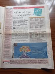 Cumhuriyet Kitap Gazetesi - 26 Ekim 2006 - Sayı 871 - İstanbul Kitap Fuarı Çeyrek Yüzyılı Geride Bıraktı - TÜYAP 25. İstanbul Kitap Fuarı Onur Yazarı Doğan Hızlan İle Erdem Öztop'un Yaptığı Röportaj - Server Tanilli - Haydar Ergülen- Selim İleri - Tuna Kiremitçi- Ahmet Ümit - Yılmaz Karakoyunlu - Nedim Gürsel - Zeynep Oral - Sema Kaygusuz - Mario Levi
