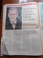 Cumhuriyet Kitap Gazetesi - 26 Ekim 2006 - Sayı 871 - İstanbul Kitap Fuarı Çeyrek Yüzyılı Geride Bıraktı - TÜYAP 25. İstanbul Kitap Fuarı Onur Yazarı Doğan Hızlan İle Erdem Öztop'un Yaptığı Röportaj - Server Tanilli - Haydar Ergülen- Selim İleri - Tuna Kiremitçi- Ahmet Ümit - Yılmaz Karakoyunlu - Nedim Gürsel - Zeynep Oral - Sema Kaygusuz - Mario Levi