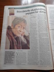 Cumhuriyet Kitap Gazetesi - 21 Aralık 2006 - Mustafa Balbay - Raporlarda Komşularımız - Nezihe Meriç'in Son Kitabı Oradan Da Geçti Kara Leylekler'i Birsen Ferahlı Tanıtıyor - Deniz Kavukçuoğlu - Turgut Gürer'le Atatürk'ün Yaveri Cevat Abbas Üzerine Gamze Akdemir Söyleşti -Orhan Pamuk'tan Genç Yazarlara Öğütler - Erdoğan Aydın Devrim'in Yönü - Anadolu'yu Anlamlandırarak Dolaşmak