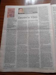 Cumhuriyet Kitap Gazetesi - 21 Aralık 2006 - Mustafa Balbay - Raporlarda Komşularımız - Nezihe Meriç'in Son Kitabı Oradan Da Geçti Kara Leylekler'i Birsen Ferahlı Tanıtıyor - Deniz Kavukçuoğlu - Turgut Gürer'le Atatürk'ün Yaveri Cevat Abbas Üzerine Gamze Akdemir Söyleşti -Orhan Pamuk'tan Genç Yazarlara Öğütler - Erdoğan Aydın Devrim'in Yönü - Anadolu'yu Anlamlandırarak Dolaşmak