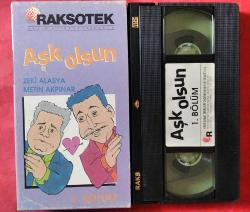 VHS Video Kaset: Aşk Olsun (Zeki Alasya, Metin Akpınar)