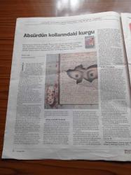 Cumhuriyet Kitap  Gazetesi - 10 Aralık 2015 - Sayı 1347-  Mehmet Zaman Saçlıoğlu Seçme Öyküler - Filistinli Şair Aşraf Fayad'ın Suudi Arabistan'da İdam Edilmesine Protestolar Sürüyor -Haluk Oral Fotoğrafı -  Absürdün Kollarındaki Kurgu - Bela İyidir - Mizah Bir Roman Kahramanı Orhan Veli - Hüzünlü Ve Neşeli Bir Garip'ti - Peter Mendelsund - İsahag Uygar Eskiciyan - Serge Velay - Axel Jensen