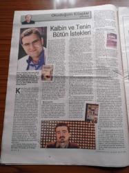 Cumhuriyet Kitap Gazetesi - 1 Mayıs 2008 - Sayı 950 - Yunus Nadi 2008 Ödülleri - Ahmed Arif'in Hasretinden Prangalar Eskittim'i Metis Yayınları'nda Ersun Çıplak'ın Yazısı - Nilüfer Altınel'den Elmaslardaki Gökyüzü Gamze Özdemir'in Söyleşisi - Orhan Kemal'in El Kızı Yeniden Hasan Akarsu Yazdı - Metin Celal Okuduğum Kitaplar Köşesinde Onur Caymaz'ın Kalbin Ve Tenin Bütün İstekleri Kitabını İnceliyor - Berat Günçıkan'dan Gölgenin Kadınları Müjde Arslan'ın Yazısı
