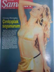 Şamdan Magazin Dergisi - 7 Kasım 1999 - Selin Toktay - Uğur Kozanoğlu - Ebru Güzel - Didem Erol - Sertab Erener - Şebnem Ferah - Yonca Evcimik - Yonca Dervişoğlu - Nigar Talibova - Aysun Kayacı - Mehmet Ali Erbil - Nergis Kumbasar - Nefise Karatay - Ömer Durak - Serdar Ortaç - Ebru Gündeş - Özlem Tekin - Alegra Levi - Yasemin Kozanoğlu - Sergen Yalçın - Kerem Alışık - Sibel Can - Oylum-Başak Gürsoy - Sevim Emre - Hamdi Alkan - Ozan Orhon - Ebru Şallı - Seren Serengil - Ferda Anıl Yarkın - Okan Bayülgen - Deniz Akkaya - Sema Şimşek - Şebnem Özinal - Özlem Yıldız - Nadide Sultan - Esra Ceyhan - Aslı Mavitan - Neslihan Kozanoğlu - Nadir Yelkenci - Ali Sayar - Demet Şener - Pınar Eliçe - Elif Kramer - Burcu Güneş - Arzu Yanardağ - Eda Modoğlu - Helin Avşar - Erol Alemdar - Özlem Selanik - Hülya Avşar - Ayşe Arman - Günay İbicioğlu - Haberleri ve fotoğrafları - Tam Takım Dergi -