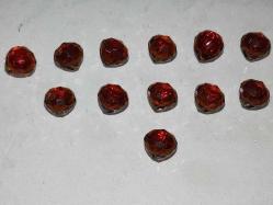 14615-KIRMIZI RENK KRİSTAL TOPTAŞ**ÇAPI 2 CM **ADET FİYATIDIR**