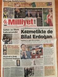 Milliyet Gazetesi, 10 Şubat 2009, Bilal Erdoğan-İspanyollar İçin Geri Sayım, Robert Plant, Akyürek'e Dink İncelemesi Başlıyor, MHP'den Arsa Rantı Suçlaması, Lens TV Yolda, Avustralya'da Ölü Sayısı 171'e Çıktı, Yıldızların Yıldızı Drogba, Fatih Terim'i Kızdırdılar, Skandal Fener, Cim-Bom Tek Yürek, Seba Gerçekleri, Hidayet Yine Kazandı, Zaten Trabzon'un Sırrı Bu, Mesut Oezil, Colman'ın Derdi Ne?