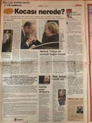 Milliyet Gazetesi, 24 Kasım 2005, Ve Savcı'da Çete Dedi, 'F-16'lardan Gurur Duymak Gerekir, Avşar'ın Sözleri Kadınları Kızdırdı, Hakkari Valisi Görevden Alındı, Fenerbahçe'den Hüzünlü Veda, Daum, Selçuk'tan Tepki, Dört Dörtlük Ev Sahibi, Schalke Ezdi Geçti, Özdilek Yalnız Değil, Şimdi De Kleberson, Aktuğ Bombaladı, Mehmet Okur, Dos Santos Denizlispor'da