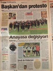 Milliyet Gazetesi, 24 Kasım 2005, Ve Savcı'da Çete Dedi, 'F-16'lardan Gurur Duymak Gerekir, Avşar'ın Sözleri Kadınları Kızdırdı, Hakkari Valisi Görevden Alındı, Fenerbahçe'den Hüzünlü Veda, Daum, Selçuk'tan Tepki, Dört Dörtlük Ev Sahibi, Schalke Ezdi Geçti, Özdilek Yalnız Değil, Şimdi De Kleberson, Aktuğ Bombaladı, Mehmet Okur, Dos Santos Denizlispor'da