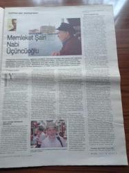 Cumhuriyet Kitap Gazetesi - 1 Eylül 2011 - Turgut Çeviker Karikatürkiye -  Bertolt Brecht Bir Şey Söylüyor - Mehmet Akif Tutumlu'dan Hüzünlü Öğretiler Felsefî Aforizmalar - Levent Çalıkoğlu'ndan Sanatçılar Üzerine Metinler - Leyla Erbil'den Tuhaf Bir Kadın - Charles Dickens Hafiyeleri İş Başında