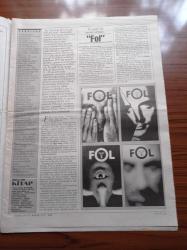 Cumhuriyet Kitap Gazetesi - 8 Ağustos 1996 - Sayı 338 - Bu Yıl Onun Yılı Nasreddin Hoca - Fernando Pessoa'dan Denize Övgü Hasan Erkek'in Kaleminden - Johan Huizinga'dan Homo Ludens Roger Caillois'in Bir Yazısı Haldun Bayrı'nın Çevirisiyle - Şiir Atlasında Dom Moraes