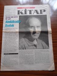 Cumhuriyet Kitap Gazetesi - 6 Haziran 1996 - Sayı 329 - Avcının İzini Süren Bir Şair Abdulkadir Budak Fotoğrafı - Fatma Oran Renoir Renoir'ı Anlatıyor'u Değerlendirdi - Baki Asiltürk Okuma Defteri'ni Değerlendirdi -  Gözün Kahverengi Suyu - Ali Akay Doğu Perinçek'in Aydın Ve Kültür'ünü Değerlendirdi