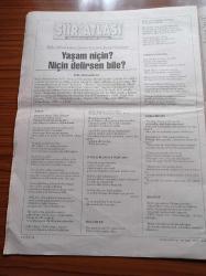 Cumhuriyet Kitap Gazetesi - 6 Haziran 1996 - Sayı 329 - Avcının İzini Süren Bir Şair Abdulkadir Budak Fotoğrafı - Fatma Oran Renoir Renoir'ı Anlatıyor'u Değerlendirdi - Baki Asiltürk Okuma Defteri'ni Değerlendirdi -  Gözün Kahverengi Suyu - Ali Akay Doğu Perinçek'in Aydın Ve Kültür'ünü Değerlendirdi