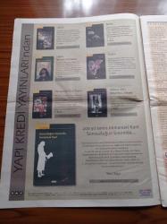 Cumhuriyet Kitap Gazetesi - 24 Mart 2005 - Sayı 788 - Gülten Dayıoğlu Yaratmak Bana Heyecan Veriyor - Zeki Faik İzer Bir Resim Yolculuğu - Asuman Kafaoğlu Büke Bu Hafta Mario Levi'nin Lunapark Kapandı Adlı Yeni Romanını Tanıtıyor - İnci Aral'ın Romanı Taş Ve Ten'i Erendiz Atasü ve Hasan Akarsu Kaleme Aldilar- Nazlı Eray Ve Erdem Öztop Eray'ın Yirmi Yedinci Kitabı Beyoğlu'nda Gezersin Üzerine Söyleştiler