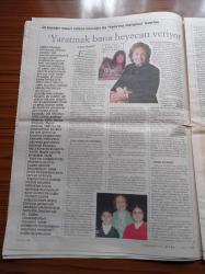 Cumhuriyet Kitap Gazetesi - 24 Mart 2005 - Sayı 788 - Gülten Dayıoğlu Yaratmak Bana Heyecan Veriyor - Zeki Faik İzer Bir Resim Yolculuğu - Asuman Kafaoğlu Büke Bu Hafta Mario Levi'nin Lunapark Kapandı Adlı Yeni Romanını Tanıtıyor - İnci Aral'ın Romanı Taş Ve Ten'i Erendiz Atasü ve Hasan Akarsu Kaleme Aldilar- Nazlı Eray Ve Erdem Öztop Eray'ın Yirmi Yedinci Kitabı Beyoğlu'nda Gezersin Üzerine Söyleştiler