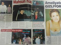 Şamdan Magazin Dergisi - 8 Nisan 2001 - Başak Koçoğlu - Sibel Can - Kerem Alışık - Nuran Çokçalışkan - Ömer Durak - Mahsun Kırmızıgül - Hülya Avşar - Deniz Seki - Kaya Çilingiroğlu - Ümit Okur - Mehmet Ali Erbil - Pamir Demirtaş - Mine Çayıroğlu - Özlem Yıldız - Ebru Şimşek - Meltem Cumbul - Binnaz Avcı - Yavuz Kalkavan - Seçkin Piriler - Kayahan - Derya Arbaş - Nil Ünal - Demet Yoruç - Serdar Ortaç - Türkan Uzel - Biricik Suden - Emel Sayın - Aysun Kayacı - Demet Akalın - Özlem Yıldız - Petek Dinçöz - Yosun Mermerci - Derin Mermerci - Deniz Akkaya - Kerem Alışık - Ajda Pekkan - Bülent Ersoy - Evren Aykul - Haberleri ve fotoğrafları - Tam Takım Dergi -